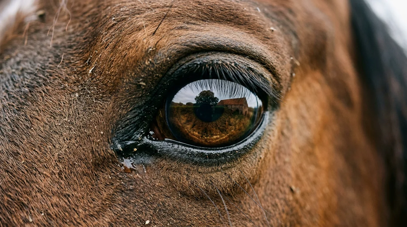 Un regard de cheval, Ferme équestre de Sèchemouille, Villard